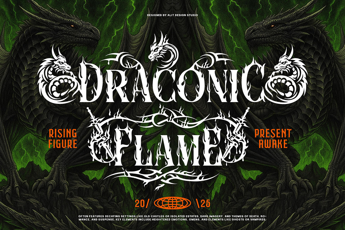 Crimson Flare Typeface, a Serif Font by alit design (Photo 19 of 20)