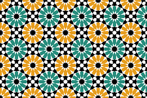 Moroccan Seamless Mosaics