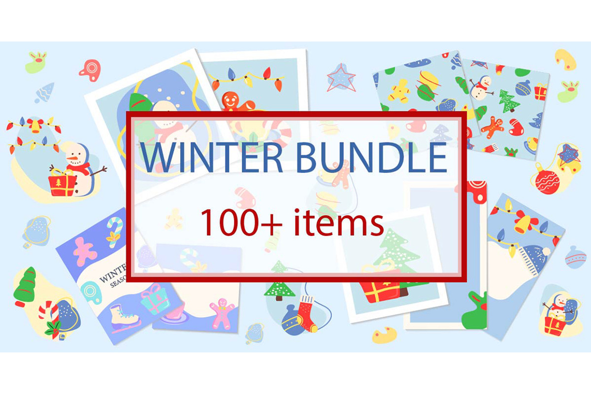 Mega winter bundle, a Brochure Template by IMG Visuals (Photo 1 of 24)