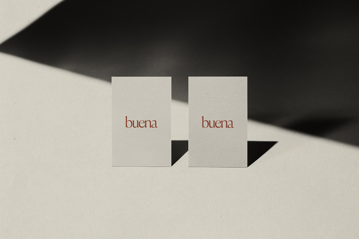 Buena 01 Business Card Mockup, a Templates & Theme by StudioModra (Photo 4 of 5)
