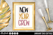 January SVG Cut Files for Cricut, an Illustration by illuztrate (Thumbnail 8 of 12)