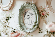 Château Bloom Vintage Frame Mockups, a Household Mockup by NikiArts (Thumbnail 8 of 12)