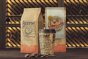 Set of Coffee MockUps, a Cups & Container Mockup by As Good As Possible (Thumbnail 9 of 13)
