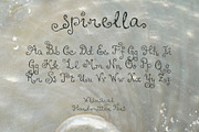 Spirella: Whimsical Handwritten Font, a Handwritten Font by Mneme (Thumbnail 4 of 8)