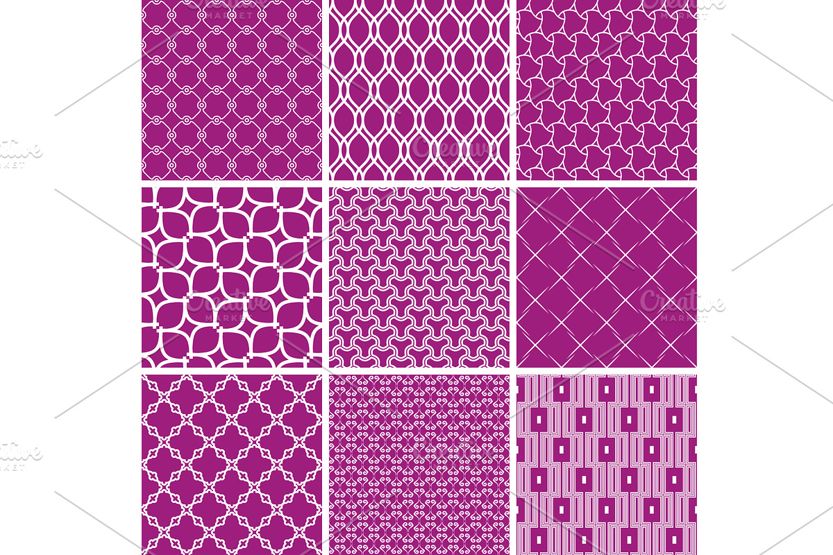 Big Set of Modern Vector Seamless, a Pattern Graphic by FineArtStudio (Photo 1 of 3)