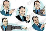 RTRO Men Pointing 1, a Work Illustration by RTRO Stock (Thumbnail 2 of 5)