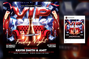 Vip Lounge Night Club Flyer Template, a Flyer Template by RTXdesinger99 (Thumbnail 2 of 3)
