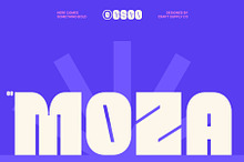 CS Moza – Bold Sans Serif