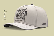 5-Panel Cap Photoshop Mockup, a Hat Mockup by LESZ Design (Thumbnail 2 of 11)