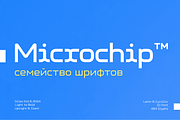 Microchip - Font Family, a Sans Serif Font by Gilar Studio (Thumbnail 1 of 14)