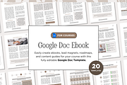 Google Docs Ebook Template, a Marketing Template by Our Polished Pages (Thumbnail 1 of 8)