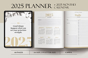 2025 Canva Planner, Monthly Calendar, a Magazine Template by 3.14&Co (Thumbnail 1 of 10)