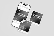 Minimalist Social Media Post Mockup, a Product Mockup by graphypix (Thumbnail 3 of 4)