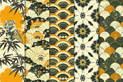 Graceful Asian Repeat Patterns, a Pattern Graphic by Maishop (Thumbnail 2 of 4)