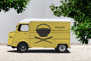 Food Truck Branding Mockup