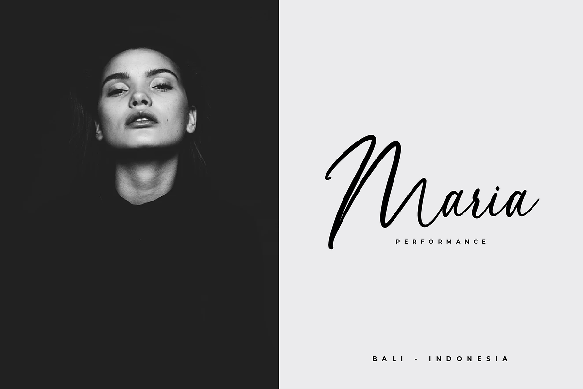Valment Calligraphy Font preview 6