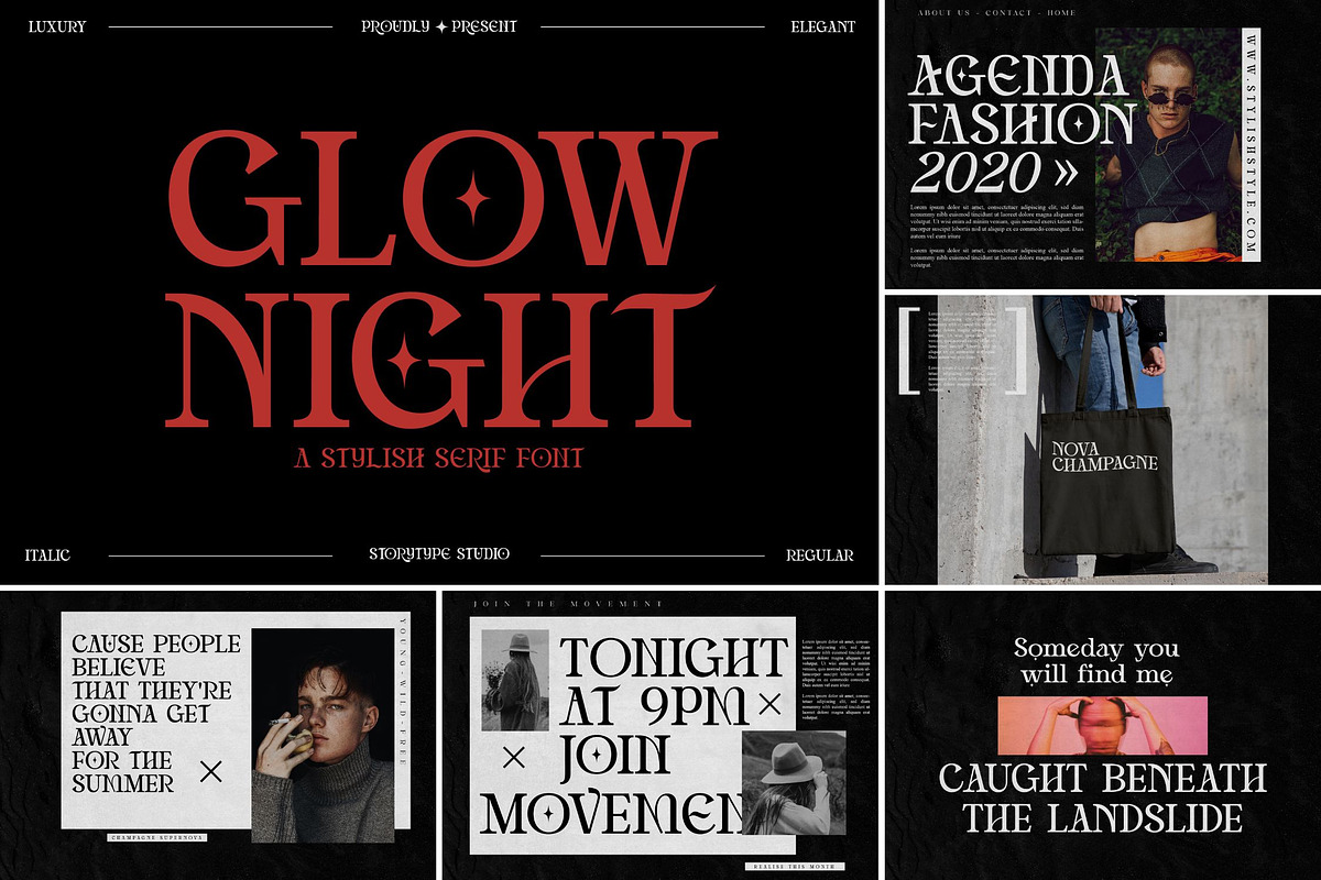 SALE! Modern & Classy Serif Font, a Serif Font by Storytype Studio (Photo 39 of 42)