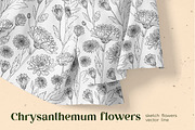 Flowers. Chrysanthemums, an Illustration by irina.vaneeva (Thumbnail 8 of 8)