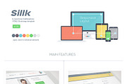 Sillk multipurpose html5 template, a Websites & App Template by Graio (Thumbnail 2 of 2)