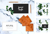 Greenery Leaf + Marble Mockup Pack, a Product Mockup by Aloha Philly (Thumbnail 1 of 6)