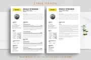 Resume with Picture, a Resume Template by Blackcloud_Creations (Thumbnail 2 of 6)