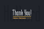 Halberd Display Font, a Blackletter Font by Fresh Pressed Fonts (Thumbnail 5 of 5)