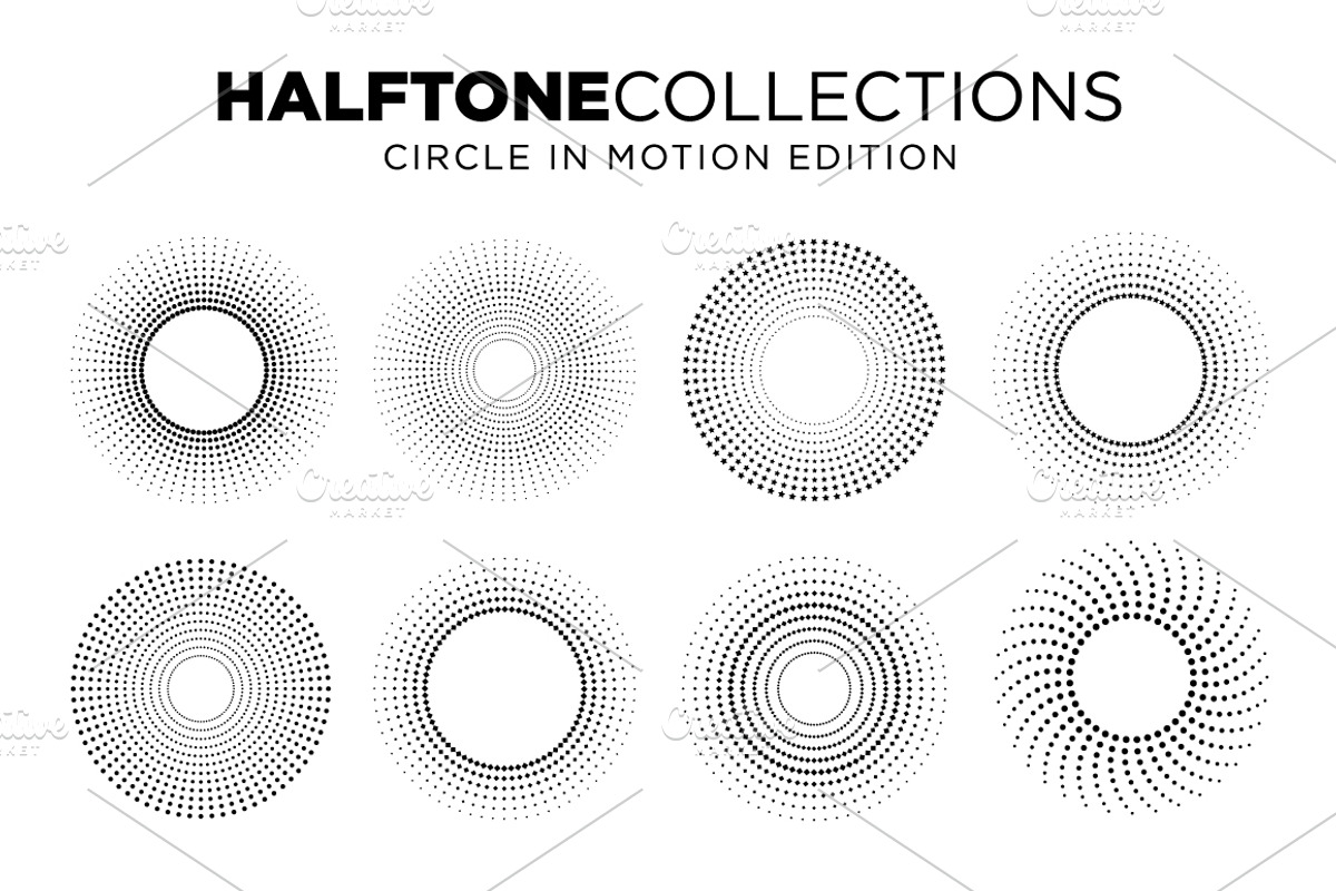 Halftone Collections Design, a Decorative Illustration by Toko Pak Sabar (Photo 2 of 4)