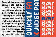 Cordon - Textured Font, a Sans Serif Font by Garisman Std (Thumbnail 6 of 8)