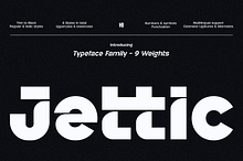 Jettic — Modern Sans Serif