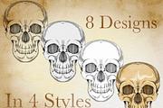 Valentines Vintage Gothic clipart, a Seasonal Illustration by Happy Sloth Graphics (Thumbnail 2 of 9)