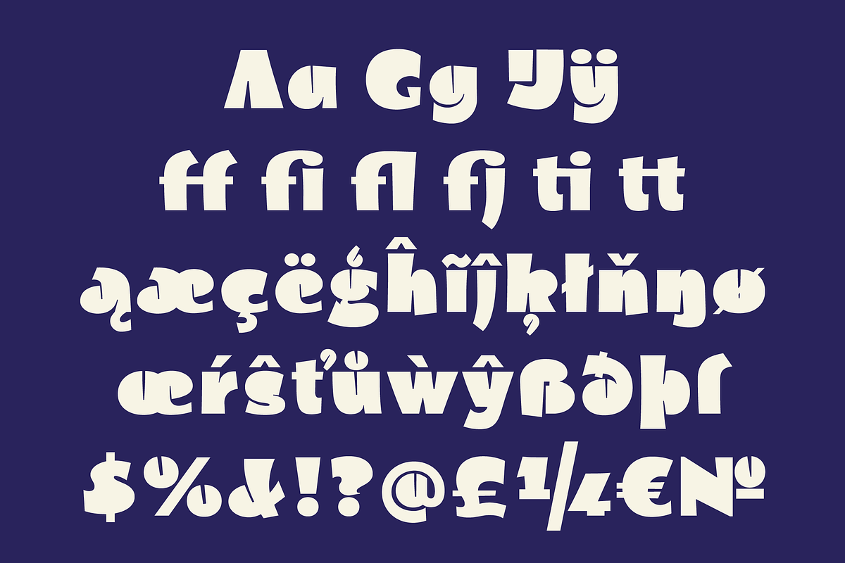 Serendipi - Heavy Headliner, a Sans Serif Font by TypeFaith Fonts (Photo 10 of 13)