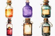 Halloween Wine Tasting Clipart, an Illustration by Canvas Craft (Thumbnail 4 of 9)
