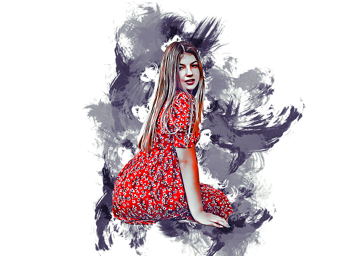 Premium Vector Art PS Action, an Action Add-On by Studio Retouch (Photo 6 of 12)