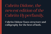 Cabrito Didone, a Serif Font by insigne (Thumbnail 3 of 4)