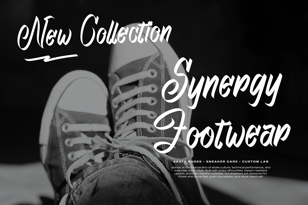 Phantom Asylum Graffiti Script Font, a Handwritten Font by Denustudios (Photo 6 of 12)