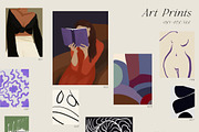 GALLERY WALL Modern Posters, a Decorative Illustration by Lana Elanor (Thumbnail 8 of 13)
