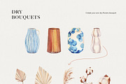 Dry boho grass and herbs watercolor, a Decorative Illustration by Volha Studio (Thumbnail 5 of 13)