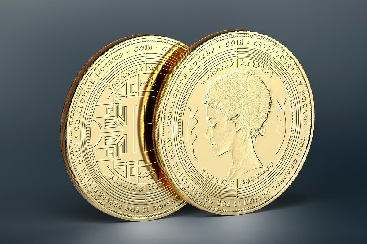 Coin Mock-up, a Product Mockup by zippypixelstudio (Photo 7 of 11)