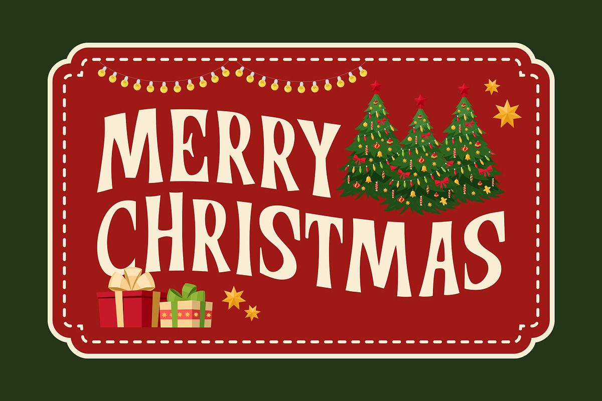 Twinkory - Christmas Display Font, a Serif Font by Youthlabs Studio (Photo 4 of 12)