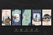 Wedding Social Stories PSD Templates, a Social Media Template by Giraffe Design Studio (Thumbnail 6 of 21)