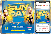 Sunday Hangover Flyer, a Flyer Template by regalDRAW (Thumbnail 4 of 4)