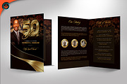 Black and Gold Pastor Anniversary, a Brochure Template by SeraphimChris (Thumbnail 3 of 6)