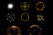 Backdrop, Golden Rings, Overlays, a Background Graphic by MajorArtTm (Thumbnail 4 of 6)