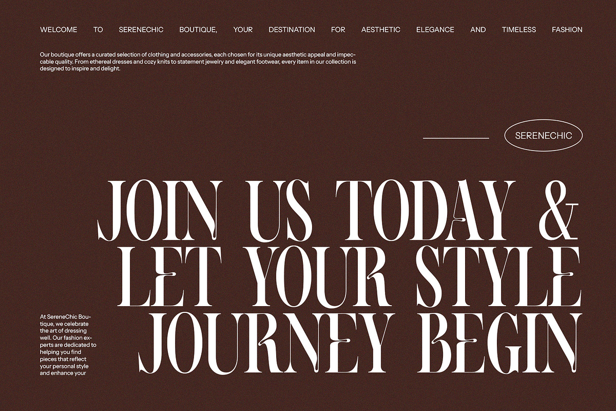 Hokage Elegant Serif Font, a Serif Font by Perfectype (Photo 5 of 8)