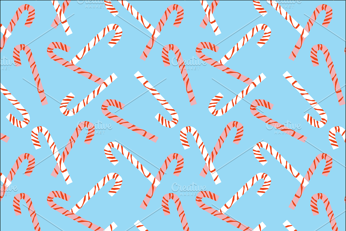 Cute Christmas Vectors, an Illustration by Marinastu (Photo 9 of 9)