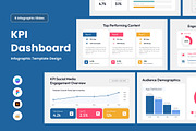 Engagement Dashboard Infographic, a Work Illustration by twinstd (Thumbnail 1 of 5)