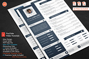 Smasher CV Resume, a Resume Template by CodePower (Thumbnail 1 of 5)