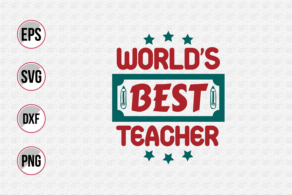 Teacher typographic quotes design., a Graphic by Uniquesvg99 (Photo 7 of 21)