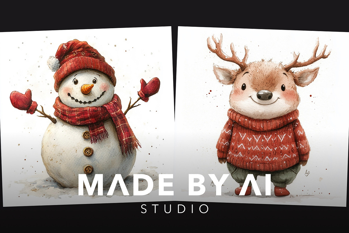 50 Christmas Characters Prompts, an Object Graphic by MadeByAI Studio (Photo 4 of 4)