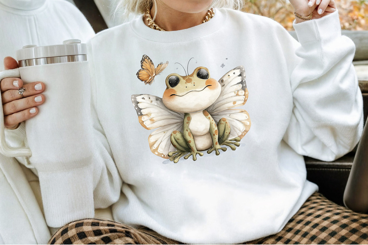 Quirky Frog Clipart, an Illustration by Sublimation Artist (Photo 4 of 6)